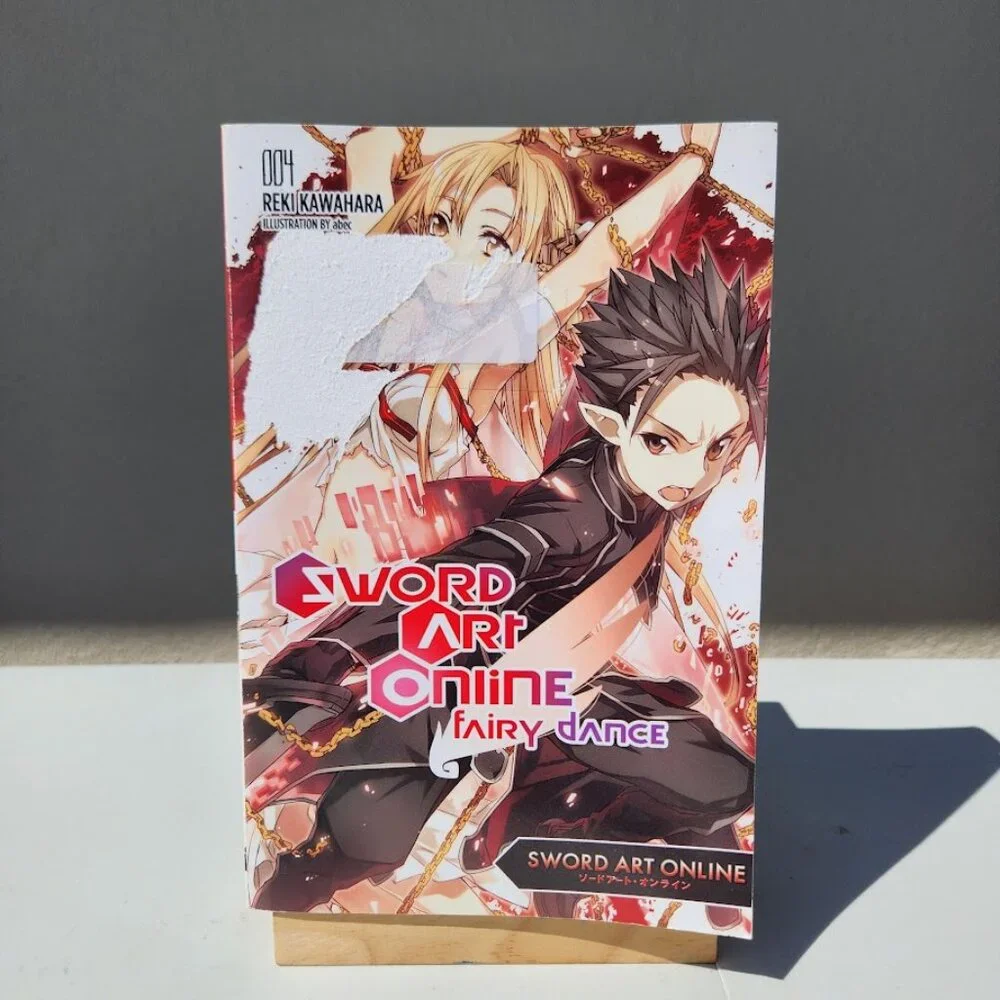 Sword Art Online 4 Fairy Dance light novel Volume 4 Book Paperback by Reki Kawah